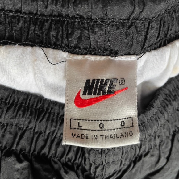 Vintage 90s Nike Track Pants Embroidered Swoosh - Picture 6 of 10